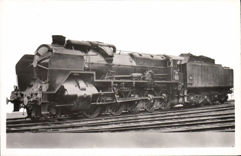 Locomotive 150 P Compound z 4 cylindrami — S.N.C.F., Nasz zawód 1950, nr 20 — 1. seria - Awers