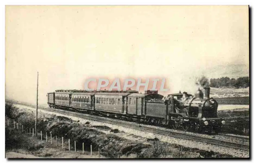Le Calais-Méditerranée — Nord-Netz — gezogen um 1905 von einer compound Serie 2161-2180 - Vorderseite