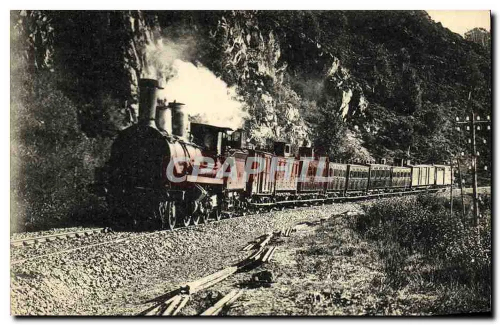 Dampfzug — Express Clermont-Bordeaux (1900) — H.M.P. de Tourneon - Vorderseite