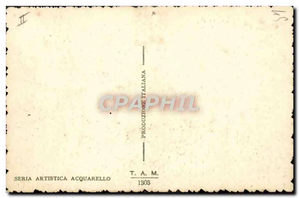Embarcações a vela — porto — série T.A.M. 1303 - Verso