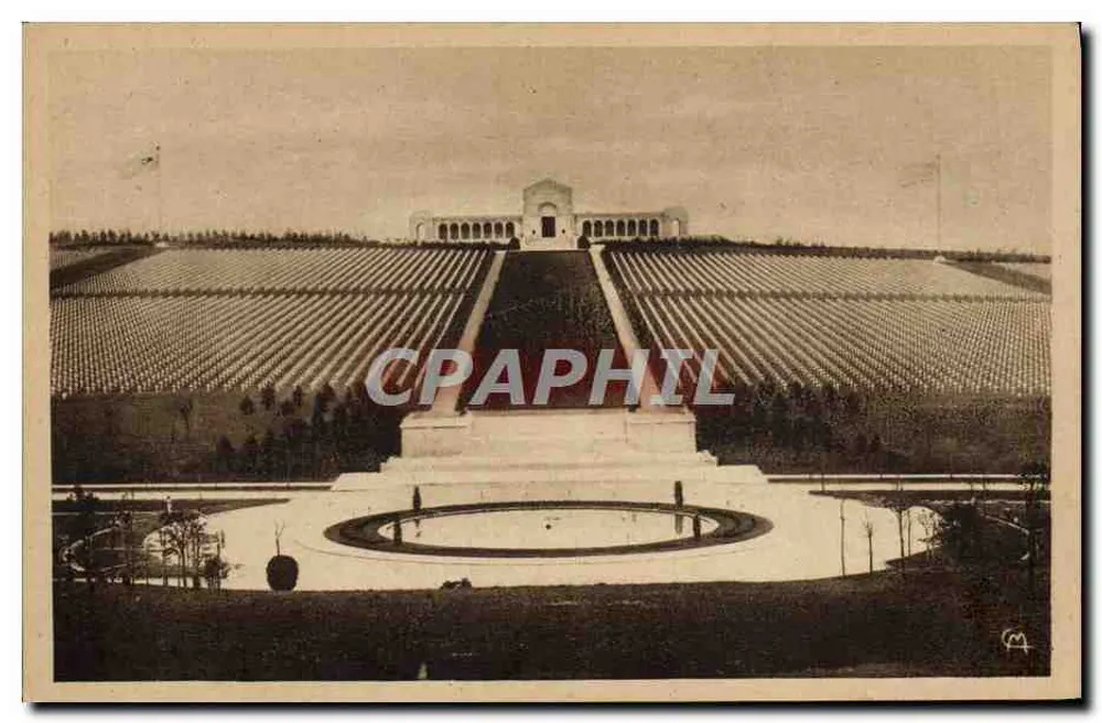 Amerikanischer Friedhof in Romagne-sous-Montfaucon — Verlag: Editions Photo-Verdon - Vorderseite