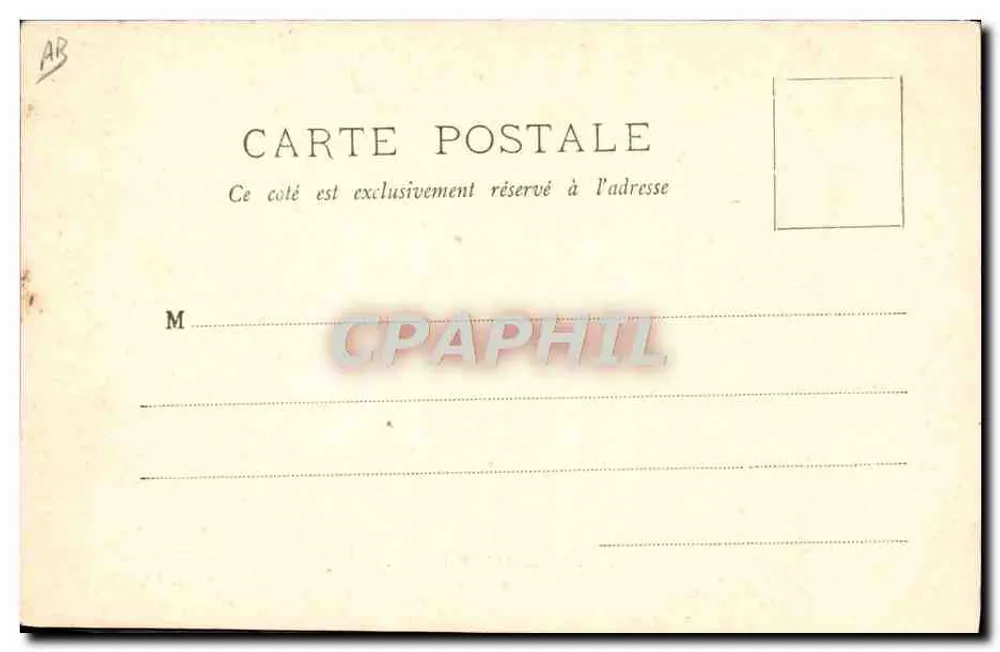 Torpilleur Vedette — N° 599 — A. Bougault - Verso