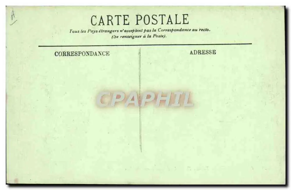Paris (1.) — Das Französische Theater und Busbahnhof — LL. - Rückseite
