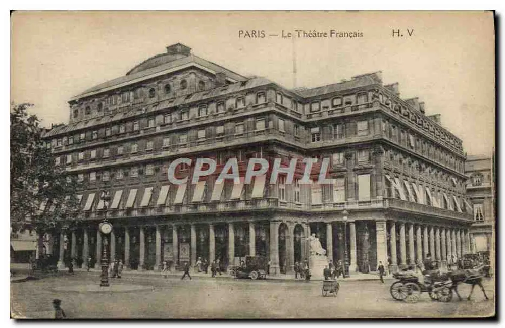 Paris — O Teatro Francês — H. V. - Frente