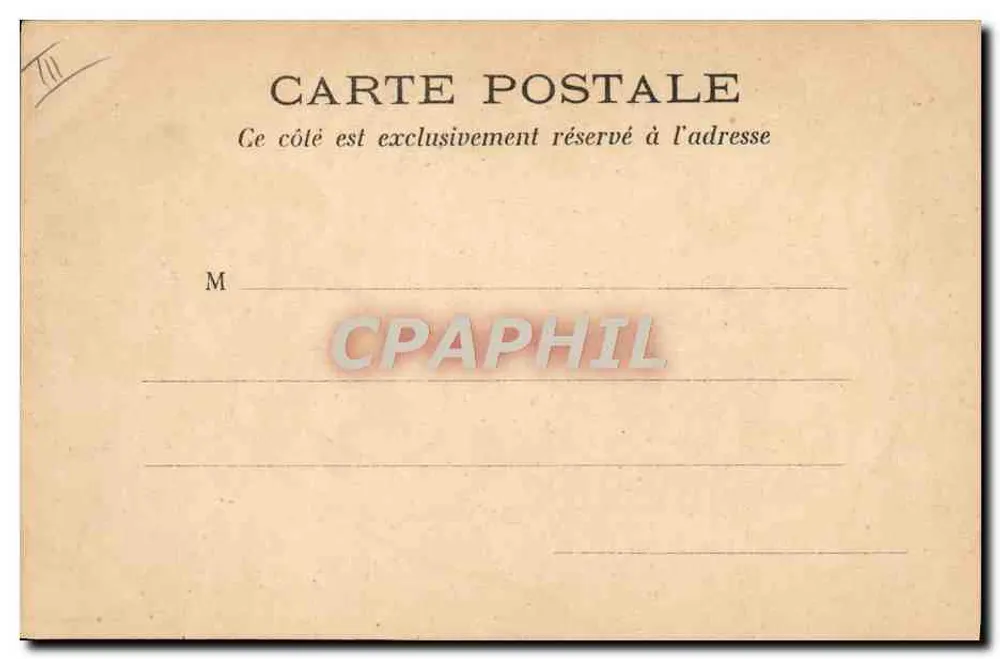 Paris — Théâtre du Vaudeville — Verlag unbekannt - Rückseite