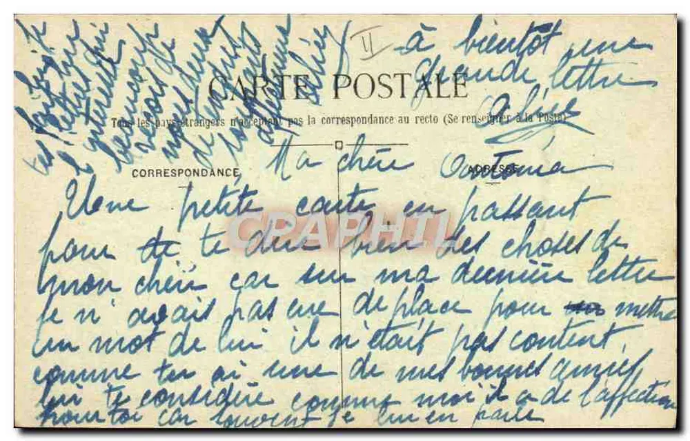 Paris — Place du Châtelet und Théâtre Sarah Bernhardt — M. J. 588 - Rückseite