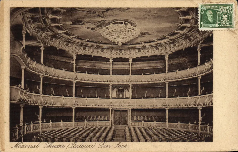 National Theatre (Barloun) — San José — Costa Rica, C.A. - Vorderseite