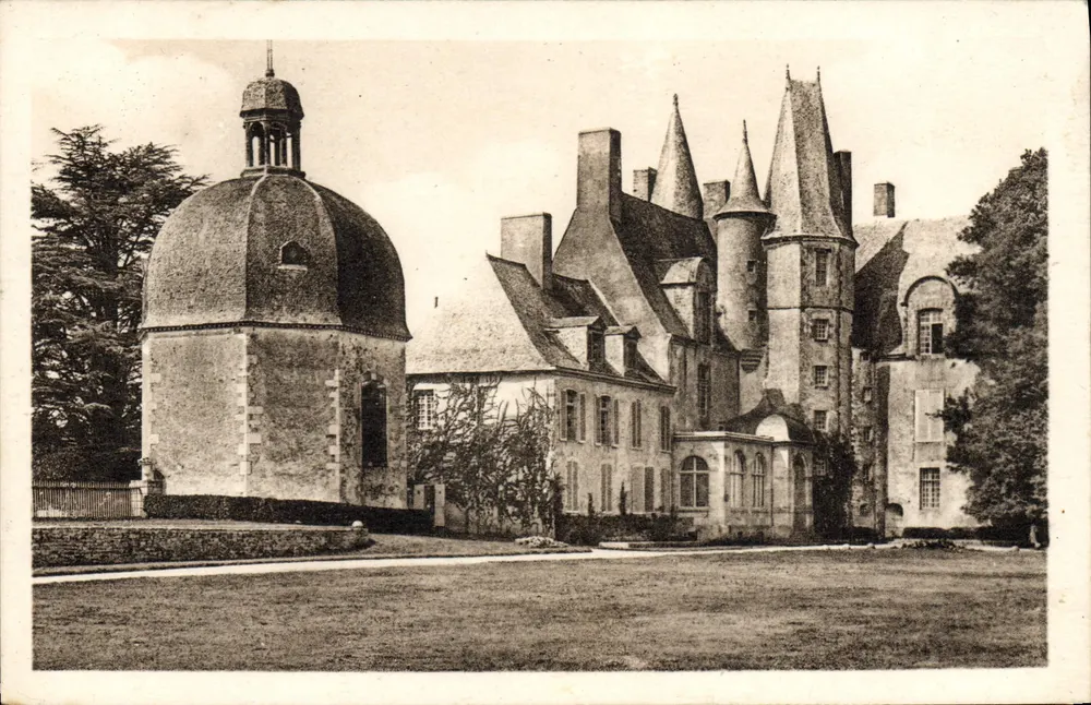 Vitré — Zamek Rochers — wydawca C. des Aris, Strasbourg - Awers