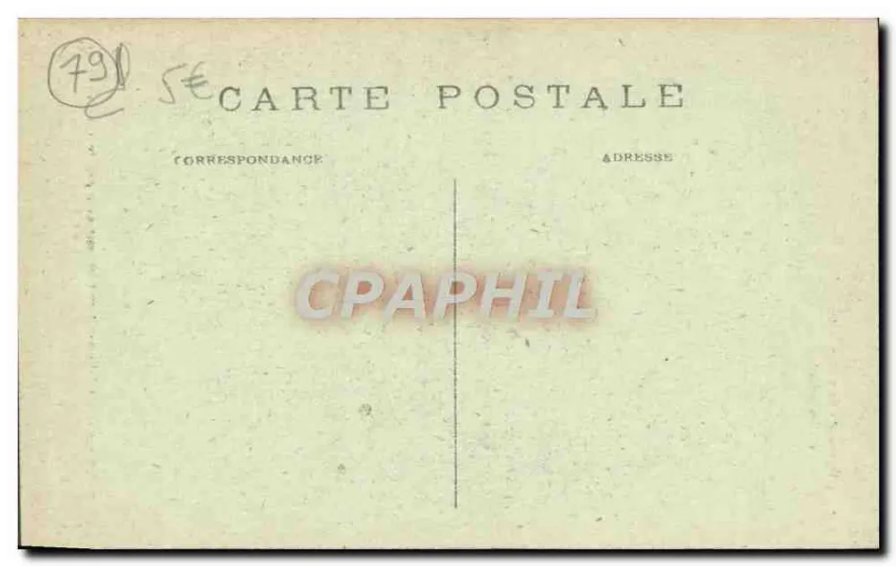 Kościół w LOUBLANDE — Deux-Sèvres — Edit. Weibel, rue Clovis, Paris, Visé n° 33 - Rewers