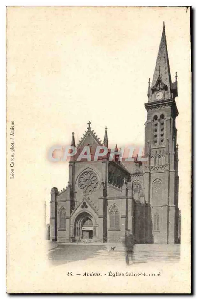 Amiens — Katedra św. Honorata — Lion Caron, fot. w Amiens, n°44 - Awers