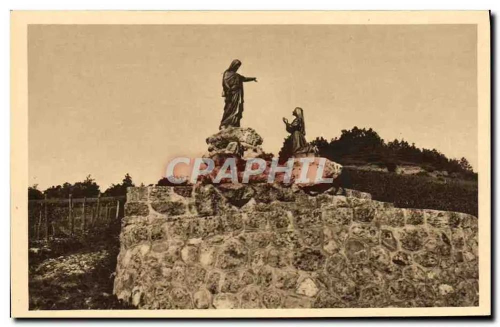 Nossa Senhora do Lau (Alpes da Alta) — Monumento de Pindrea — Propriedade dos Vigneronniers - Frente