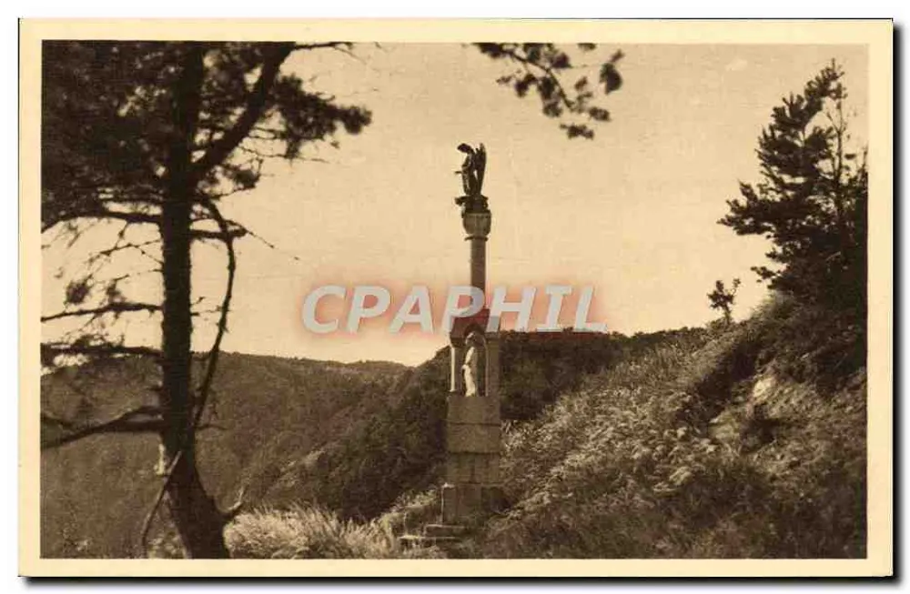 Notre-Dame von Laus (Hautes-Alpes) — Säule des Engels — Eigentum der Missionare - Vorderseite