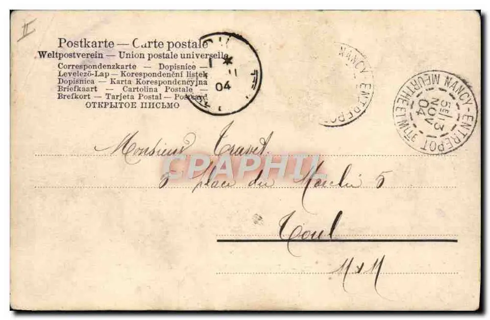 L'Église Protestante — Église protestante à Eisass — éditeur : Luftkurort Hohwald - Verso