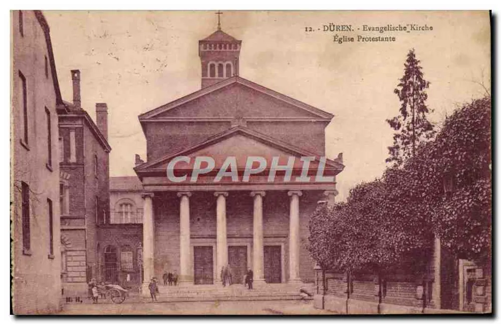 Düren - Igreja Protestante — Editor desconhecido, n° 12 - Frente
