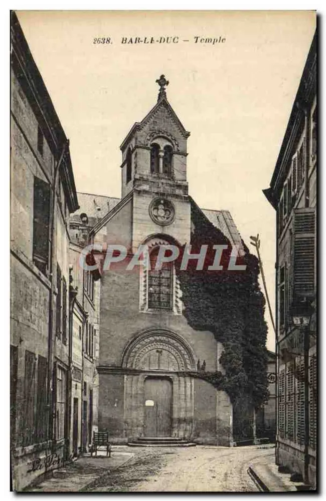 Bar-le-Duc — Templo — Baudinéa - Frente