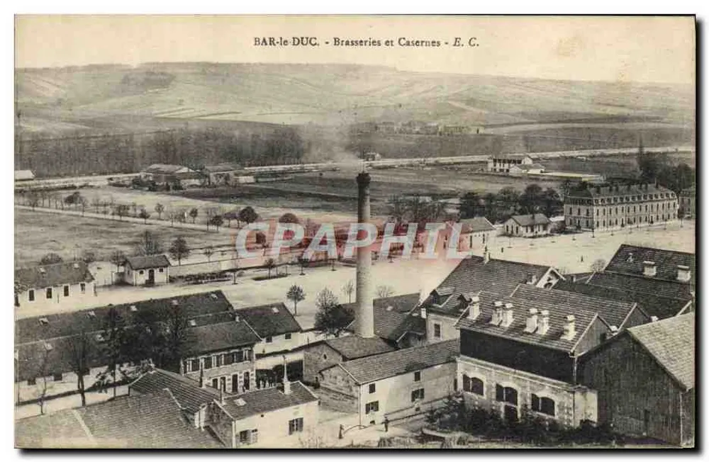 Bar-le-Duc - Cervejarias e Quartéis - E. C. - Frente
