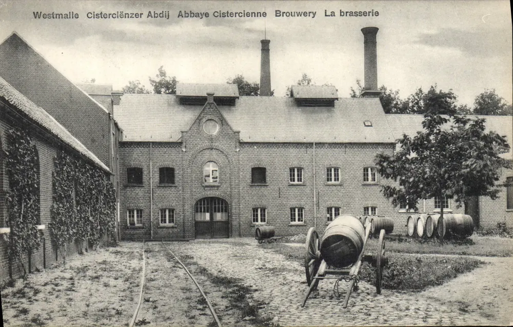 Westmalle - Zisterzienserkloster - Die Brauerei - Vorderseite