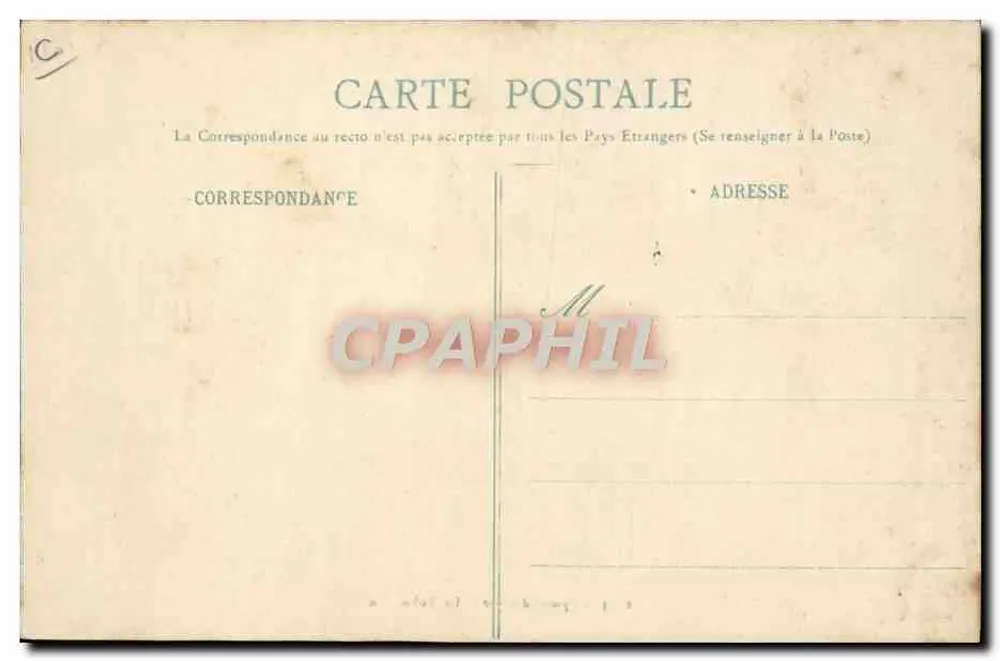 Der Schlitten — Winter-Sport — E. Neyvaud Verlag Chambéry n°2453 - Rückseite