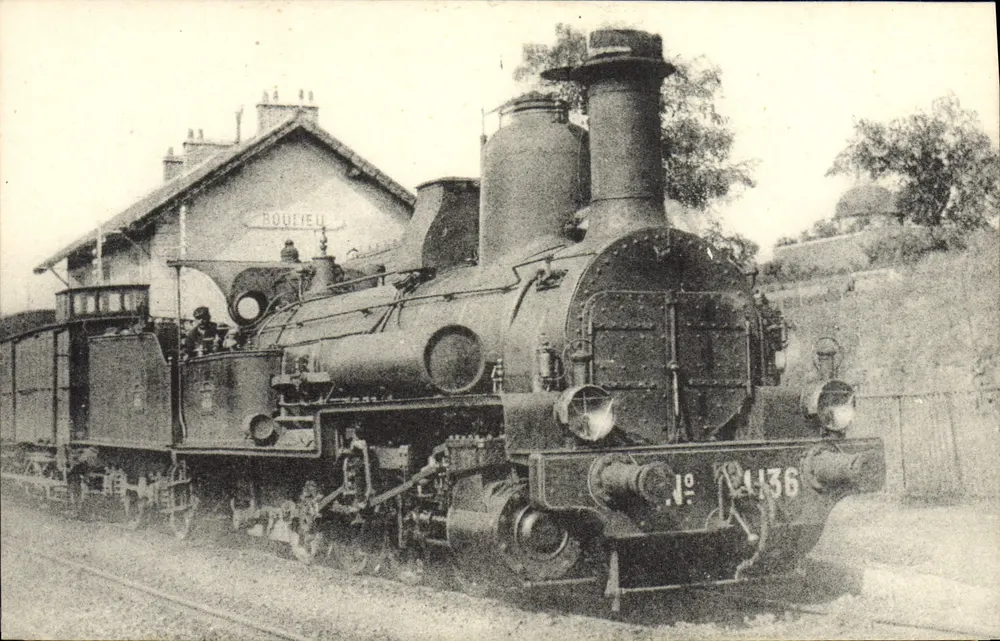 Bouliou — Locomotiva n° 4136 — H.M.P. Paris - Frente