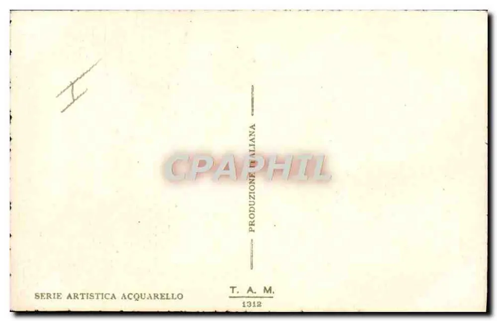 Port jachtowy — widok morski — T.A.M. n° 1312 - Rewers