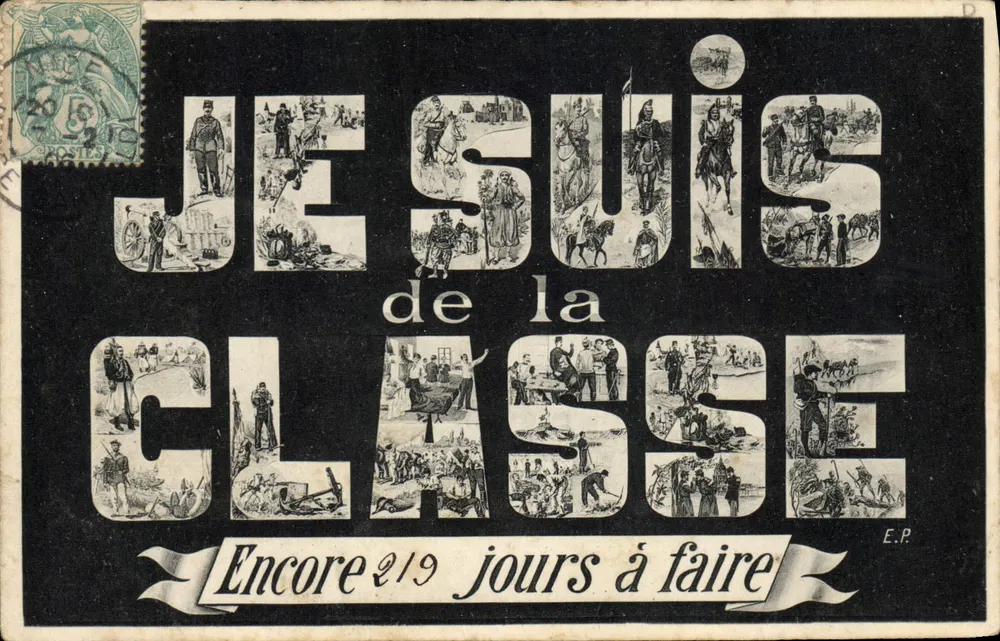 Je suis de la classe — Encore 219 jours à faire — E.P. - Frente