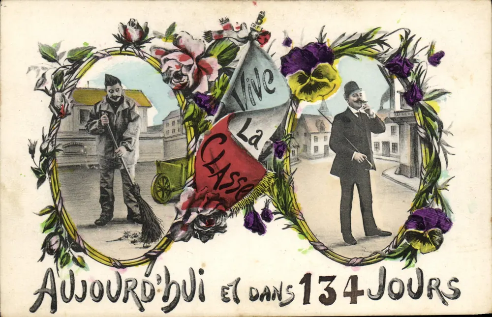 Vive La Classe — Dziś i za 134 dni — wydawca nieodczytelny - Awers
