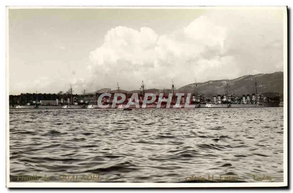Flotilha da Royal Navy — Coleção H. Emery, Londres - Frente