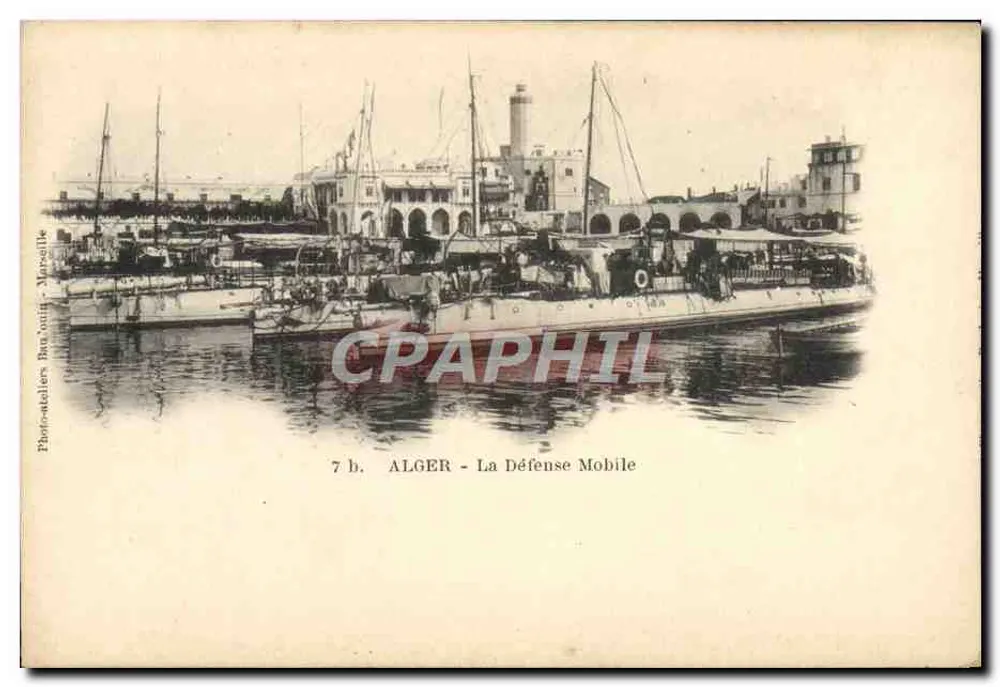ALGER - A Defesa Móvel — Fotolaboratório Bua Vouil, Marselha, n° 7 b - Frente