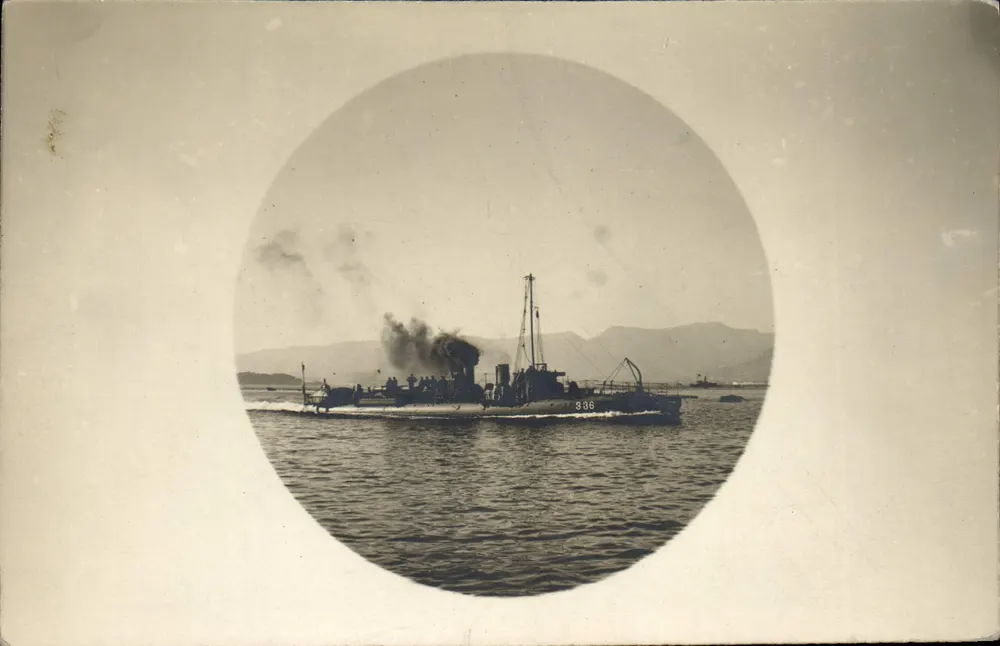 Kriegsschiff Nr. 336 — Korsika während des Krieges — R. Gantierinot, Vassplug et Cie — Paris - Vorderseite