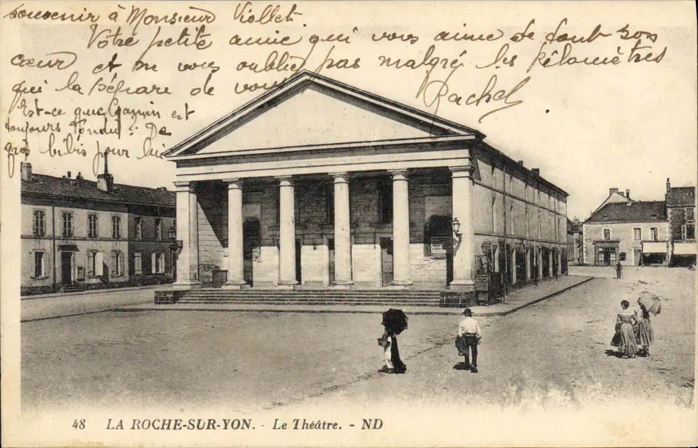 La Roche-sur-Yon — O Teatro — ND - Frente