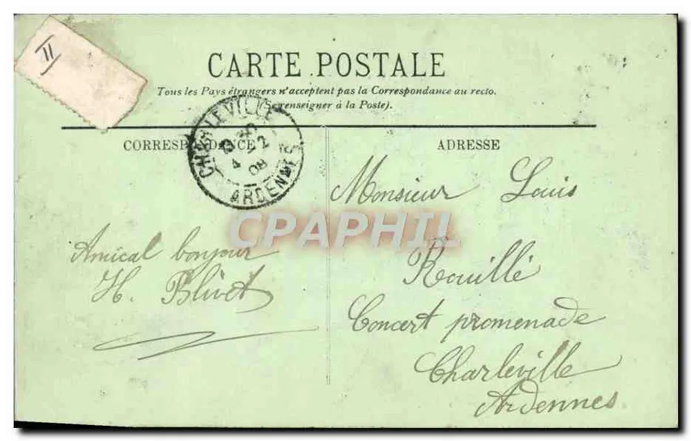 Rouen — O Teatro dos Artes — LL. - Verso