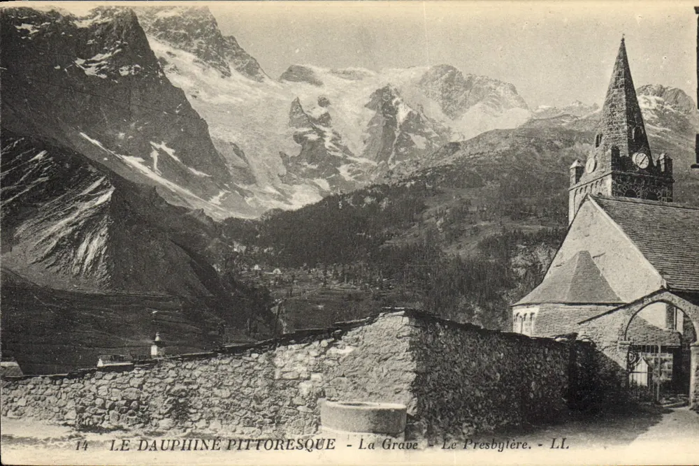 Das pittoreske Dauphiné — La Grave — Das Pfarrhaus — LL. - Vorderseite