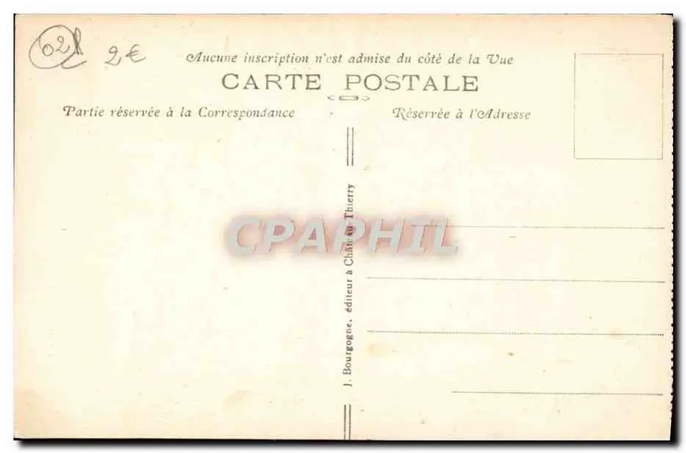 Laon (Aisne) — A Catedral — Edit. H. Auzoux, Journaux - Verso