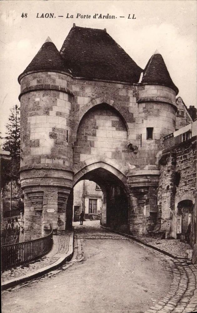 Laon — La Porte d'Ardon — LL - Frente