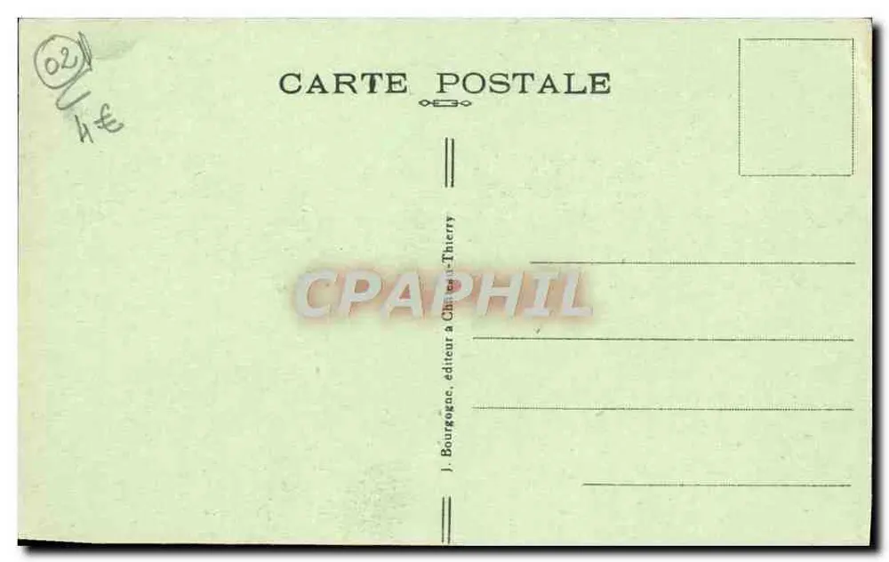 Laon (Aisne) — A Catedral — Edit. H. Anzoux, jornais, Laon - Verso