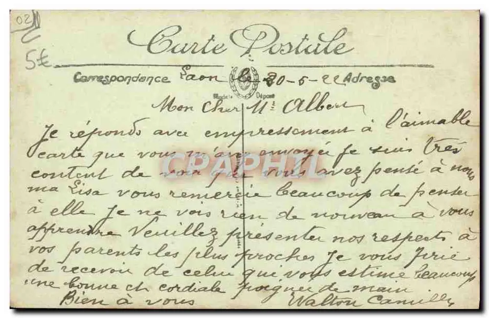 Catedral de Laon — A Facha do Parvis — 127 - Verso