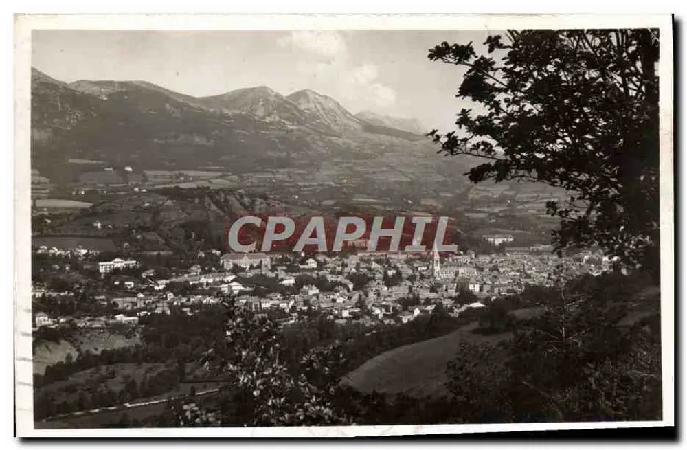 Gap — Vista geral — Massif de Charance — Melle Jourdan, Ed. Gap - Frente