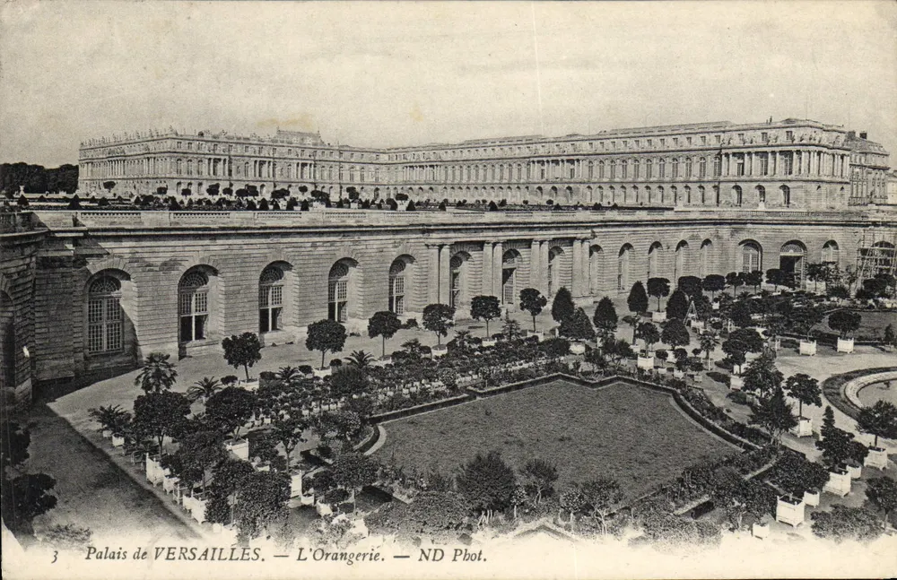 Pałac w VERSAILLES — Orangeria — ND Pbot. - Awers
