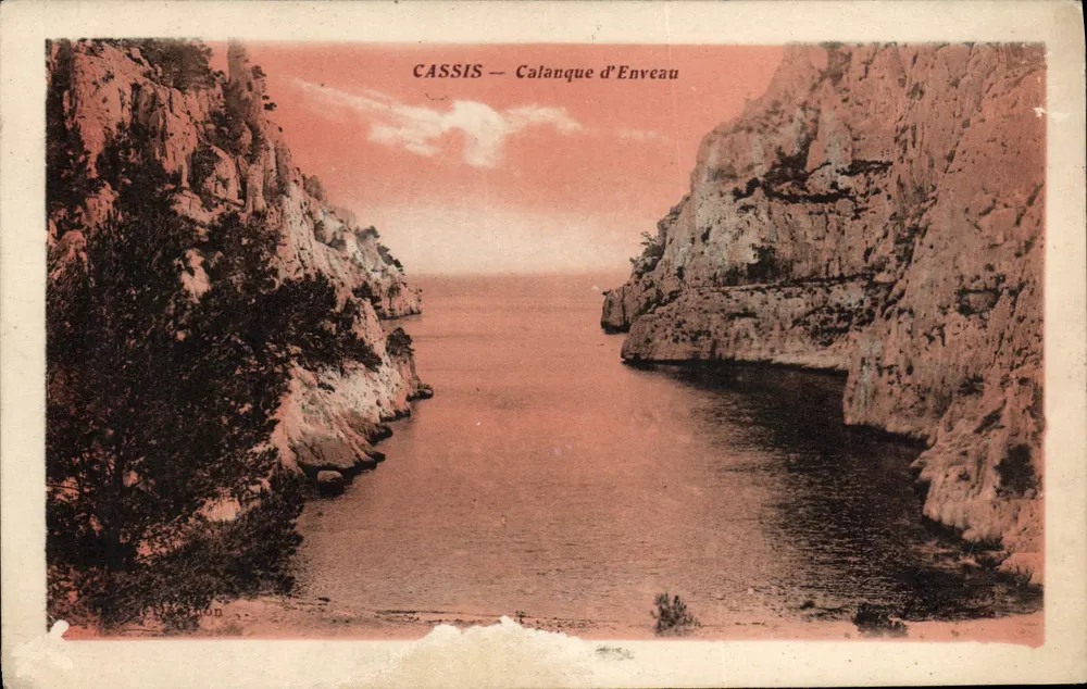 CASSIS — Calanque d'Enveau — Edição L. Tissot - Frente
