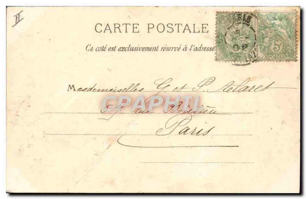 Le Vésinet — Templo Protestante — Delansorne & Miner, editor - Verso