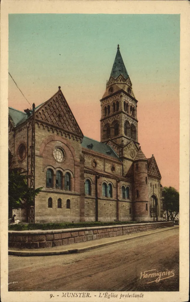 Münster - A Igreja Protestante — Harmignies, n°9 - Frente