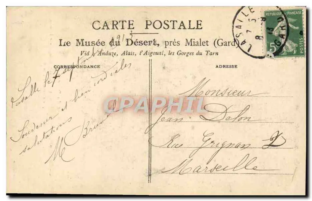 Claude Brousson — Advogado no Parlamento e Pastor, estrangulado na roda — Museu do Deserto, Montpellier - Verso