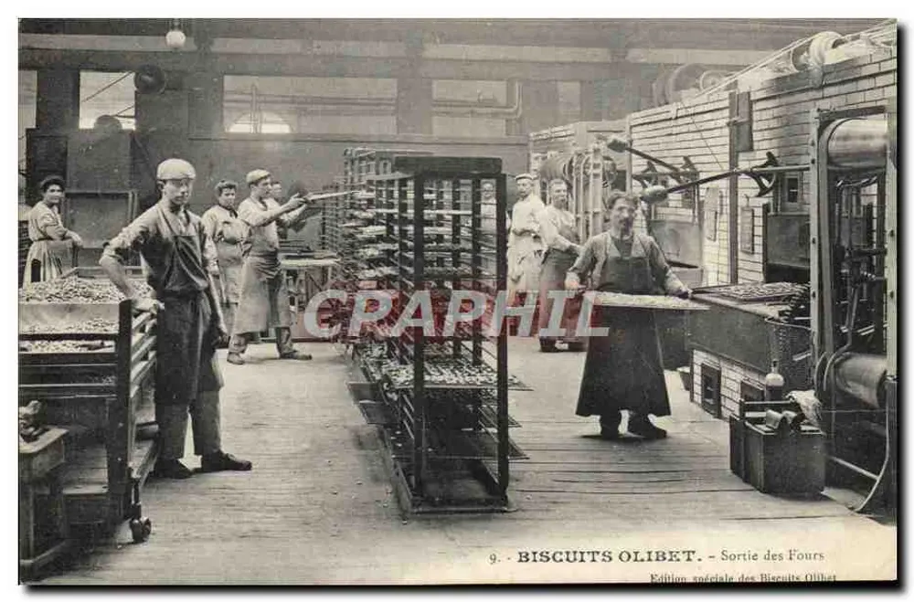 Uitgang van de ovens — Biscuits Olibet — Speciale editie van Biscuits Olibet - Voorkant