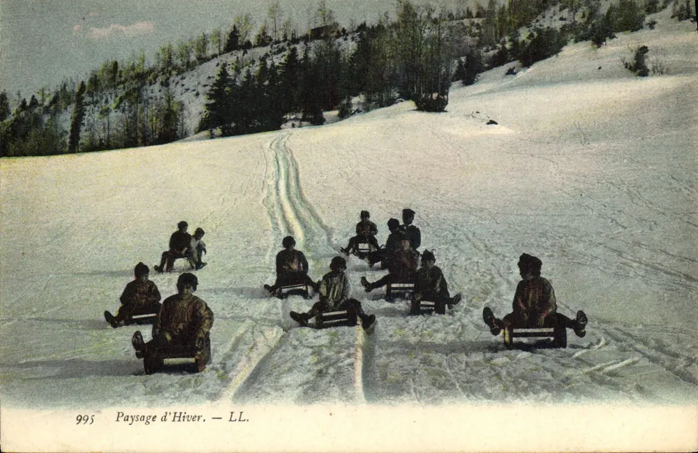 Winterlandschaft — LL. — n° 995 - Vorderseite