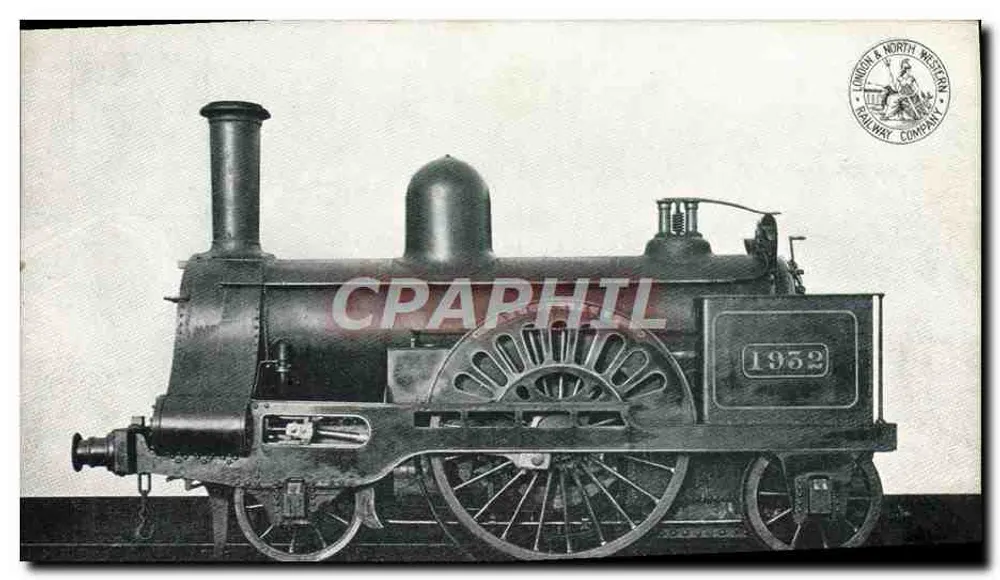 Locomotiva n°1952 — Lincoln & North Western Railway Company — série L.&N.W. n°III - Frente