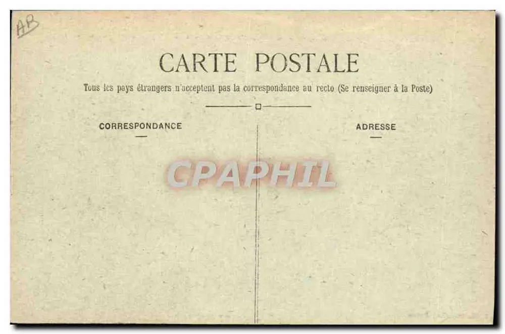 Gipfel des Puy-de-Dôme — Observatorium (1465 Meter Höhe) — L'Hirondelle, Paris, n°494 - Rückseite