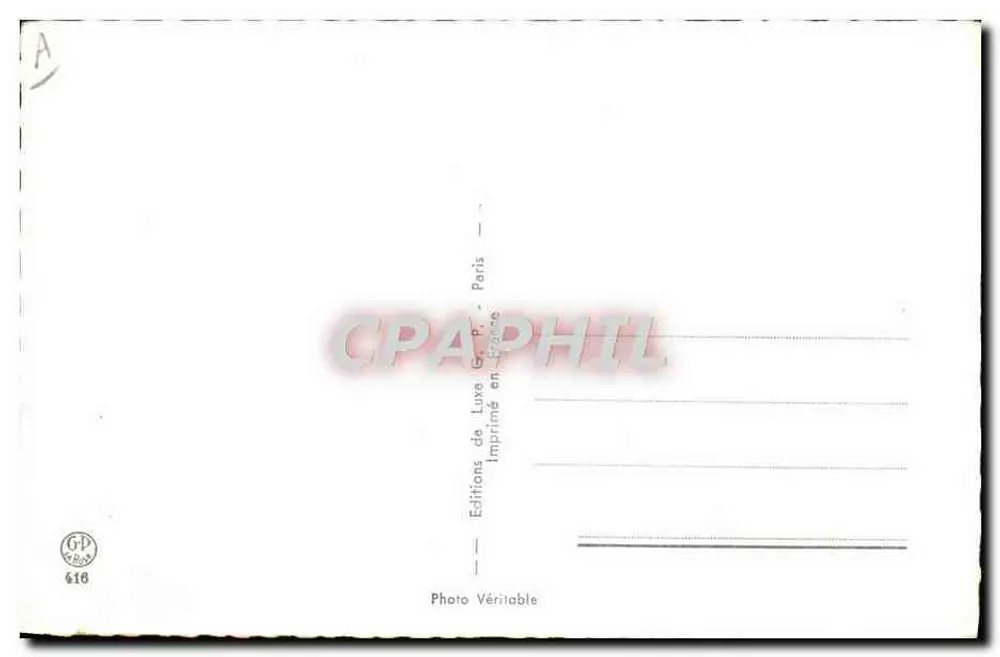 Nudez feminina — pose sentada com véu — Edições de Luva, Paris, n° 418 - Verso