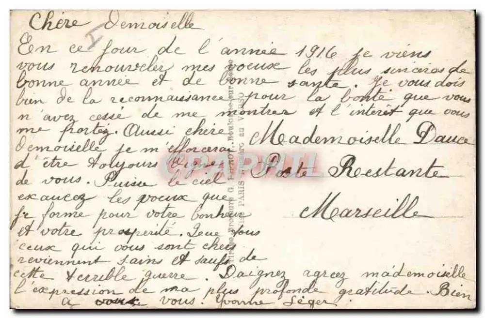 Feier der Republik — 1792-1915 (Einberufung) — DIX 142/3 - Rückseite