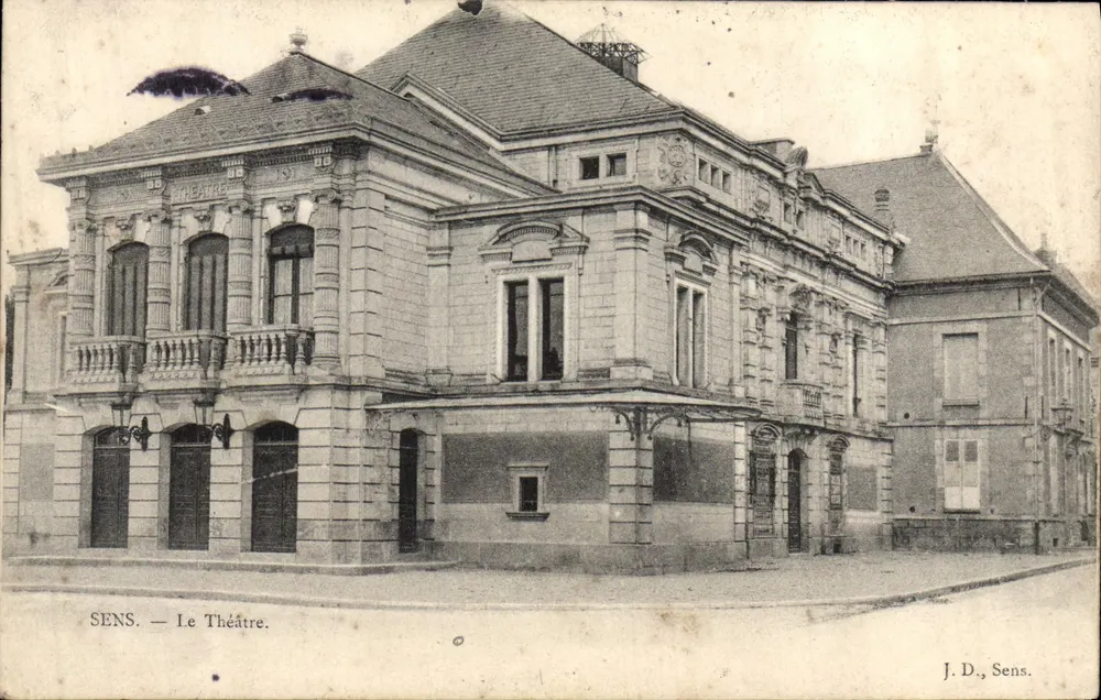 SENS — Teatr — J. D., Sens - Awers