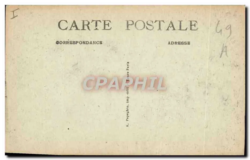Saumur (M & L.) — O Teatro — A. P. - Verso